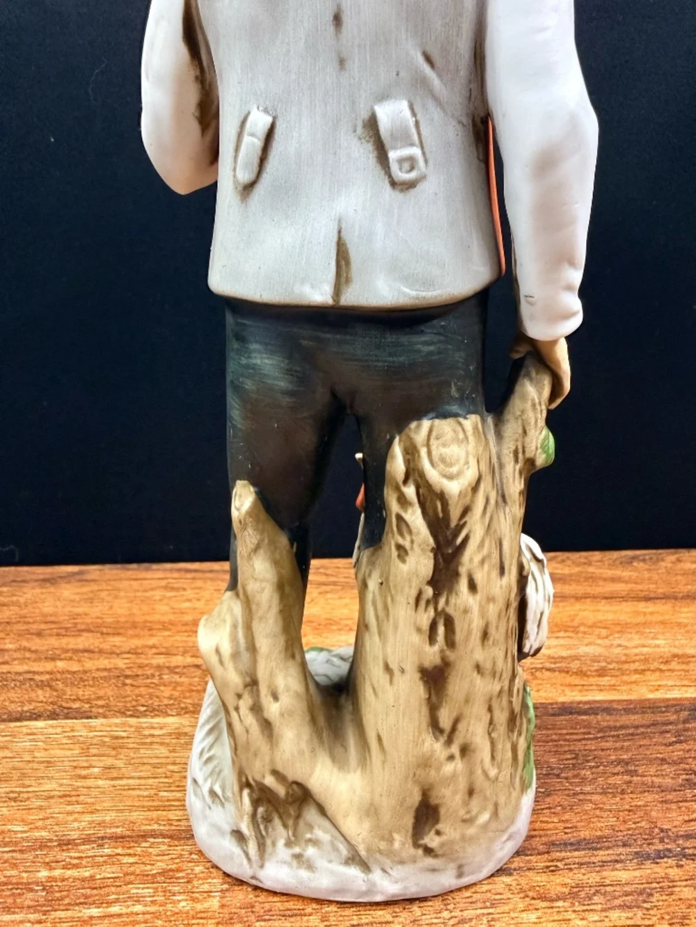 HOMCO Farmer with Rooster Figurine #1434
